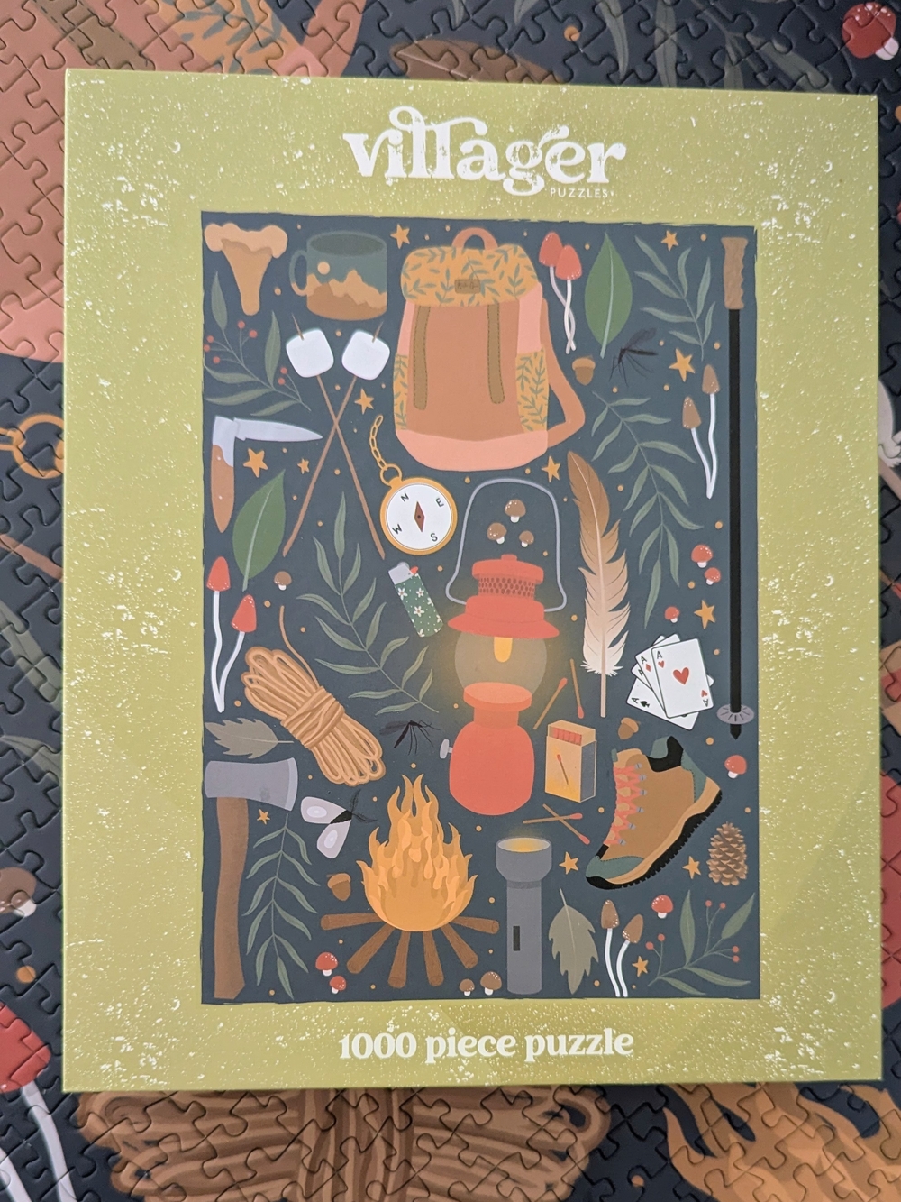 Villager Puzzle 1000pcs Backpacker Jigsaw Puzzle